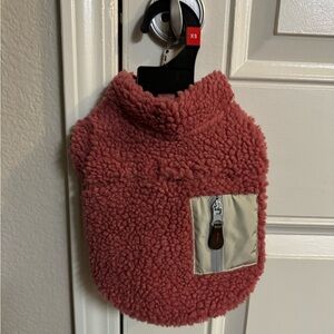 Reddy XS reflective dog pullover sweater.